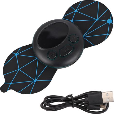 Tragbares USB-Nackenmassagegerät mit Pflaster zur Meridianentwässerung und Linderung von Müdigkeit, leichtes, wiederaufladbares USB-Muskelmassagegerät – AquaForge (1/5)