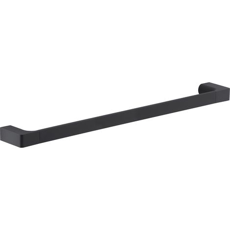 Portasalviette pirenei 60 cm nero matt - dim: 60×6,6×2,6 cm (1/3)
