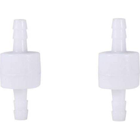 Check Valve -10 Pcs 6mm Inline Check Valve Diesel Water Gas Air One Way Non Return Durable (1/4)