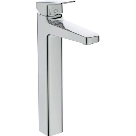 Ideal Standard CeraPlan - Miscelatore per lavabi da appoggio, con sistema di scarico, BlueStart, cromo BD239AA