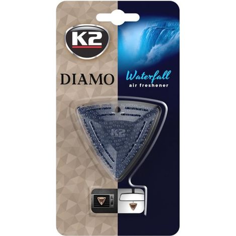 Fragancia/colgante con forma de diamante K2. Diamo Waterfall. (1/5)