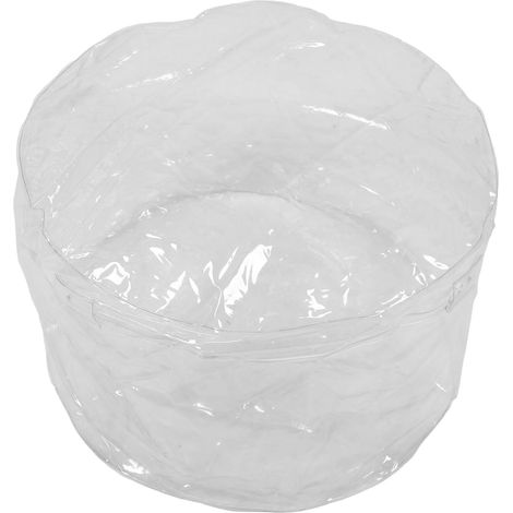 Canapé Mini à Vêtements Transparent en Plastique Léger et Compact, Housse de Canapé pour Garçon et Filles, pour Décoration Anniversaire ou Salon Moderne et Mignon (1/5)