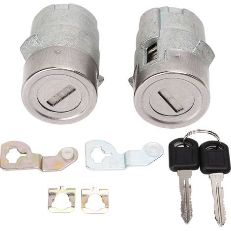 Verrou de porte d'entrée cylindre kit 15298924 gauche droite ensemble barillet pour Cadillac Escalade ESV EXT SUT (1/5)