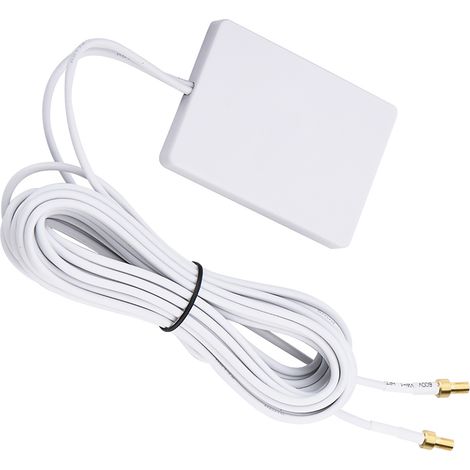 Antenne amplificatrice de signal 4G/3G LTE à gain élevé de 28 dBi pour routeur mobile Huawei E398 TS9 mâle (1/5)