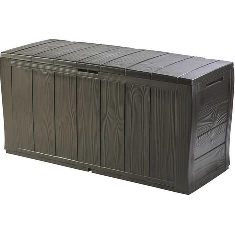 Baule Portaoggetti Multiuso Sherwood Brown 270 Litri 117 x 45 x 58 cm (1/6)