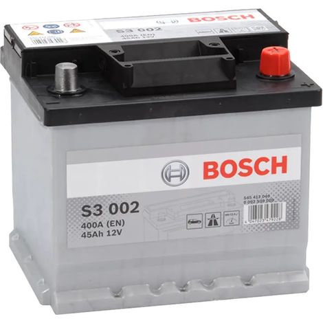 Batería de Coche Bosch S3002 45Ah 400 A EN
