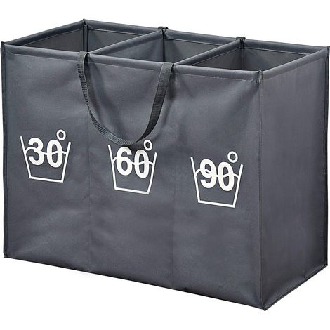 KESPER 89170 - cesta per separare Il bucato - 75 x 60 x 35 cm (1/3)