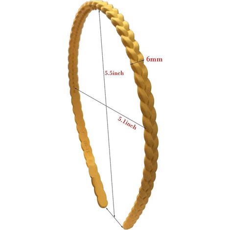 Haaraccessoires – Damen-Haarbänder – 12 Stück – Sport-Haarbänder – Haarreifen – Haarschmuck für Damen – Haarreifen – Diademe (1/4)