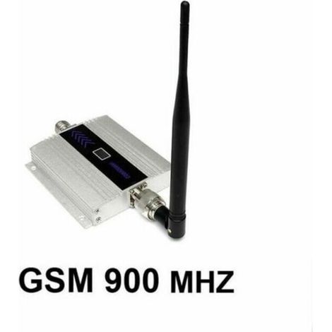 GSM900 MHz mobile signal booster/amplifier/repeater with outdoor antenna, 200m² coverage (1/3)