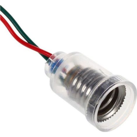 Douille E10 - Support Pour Ampoule Avec Câble De 20 Cm - Compatible LED Jusqu'à 30 W - Lot De 10 Pièces (1/5)
