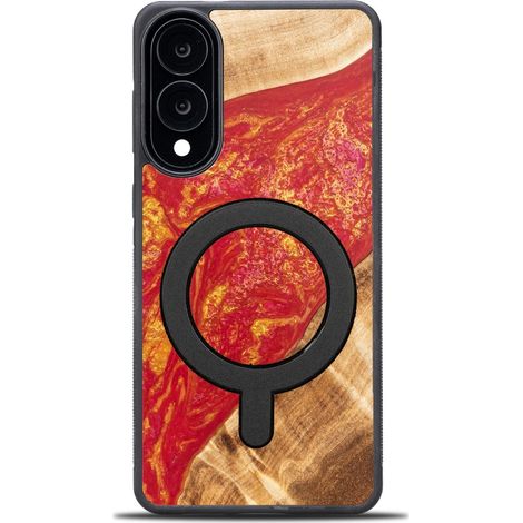 Custodia Bewood Unique per Samsung Galaxy S25 Edge - Neons - Parigi con MagSafe (1/4)