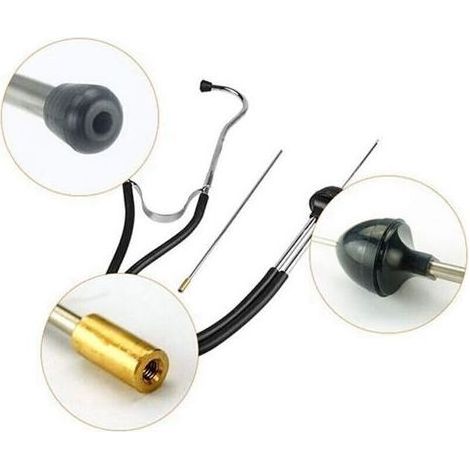 Stéthoscope de Voiture Stéthoscope Mécanicien Moteur Bloc Outil de Diagnostic Outil de Diagnostic de Bruit Détecteur Testeur Diagnostic Appareil Outil de Diagnostic de Voiture (1/3)