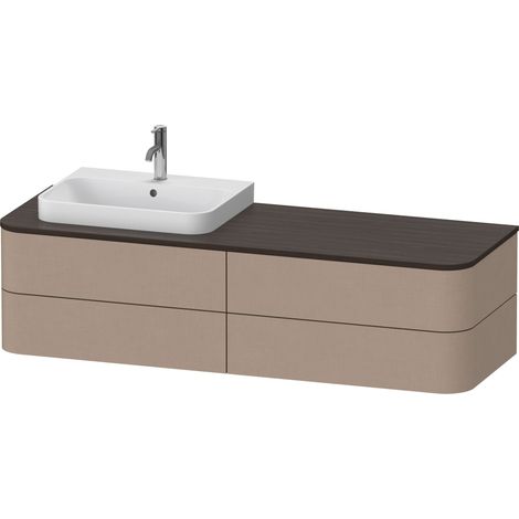 Mueble bajo de lavabo con consola Duravit Happy D.2 Plus
