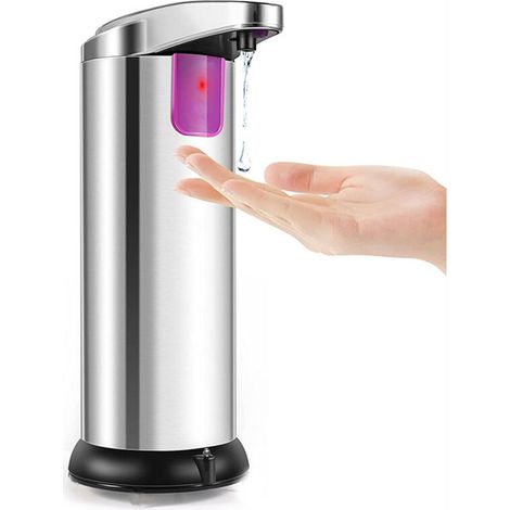 Distributeur Savon Automatique - Applique le savon sans contact, pratique et économique, design élégant