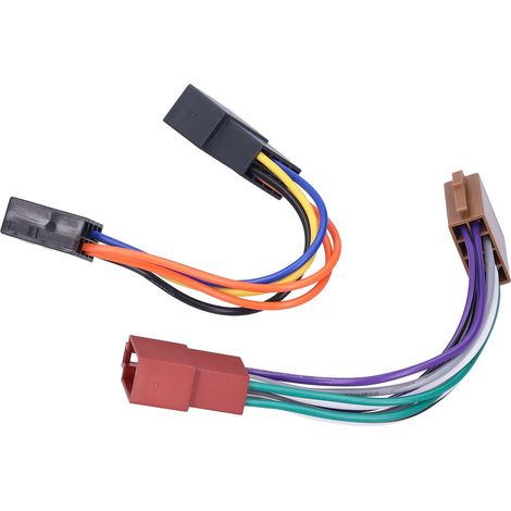 Adaptateur faisceau ISO autoradio stéréo CD lecteur câble prise pour Cabrio/Euro Van (1/5)