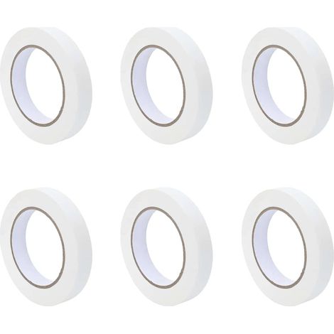 Cintas de Enmascarar para Pintores 6 pcs 19mm x 50m Papel vidaXL (1/5)