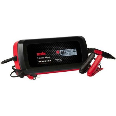 Telwin T-Charge 26 Evo Caricabatterie Tester e Mantenitore di Carica (1/6)