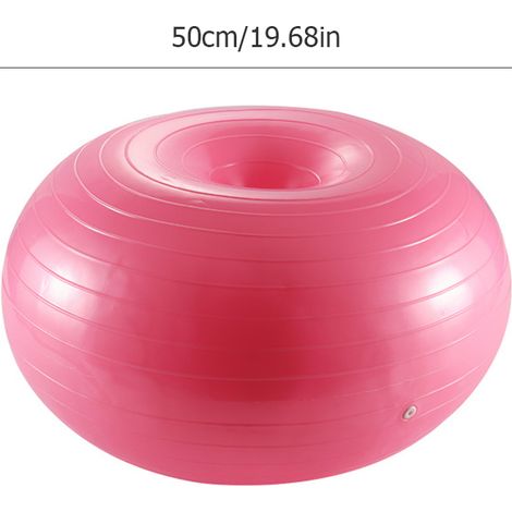 Übungsball-Donut für Yoga, Pilates und Balancetraining mit aufblasbarer Pumpe (1/5)