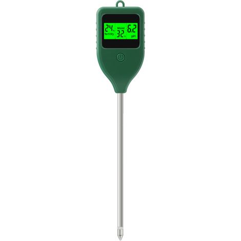 Testeur De Sol 3 En 1 Avec Sonde En Cuivre Pour Plantes - Analyseur pH Humidité Fertilité Sans Pile - Détecteur Précis (1/5)
