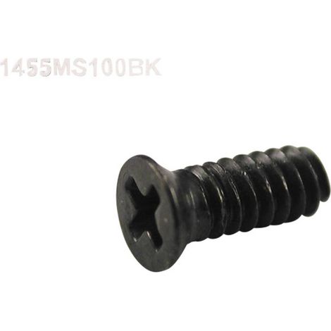 Hammond Electronics  1455MS100BK Vite di ricambio Acciaio Nero 100 pz. (1/2)