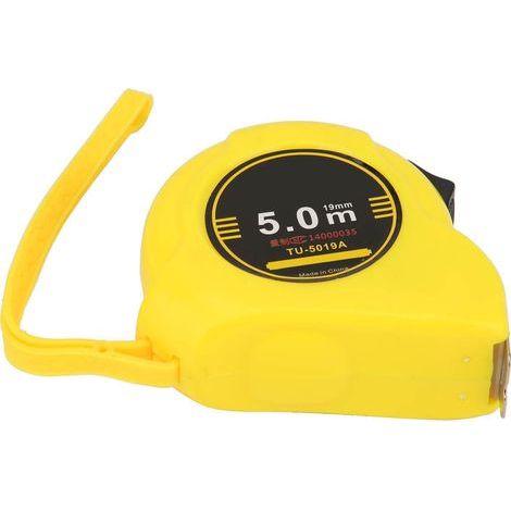 Ruban à Mesurer TU-5019A 5m Stainless Steel Règle pour Construction Masonry Carpentry (1/5)