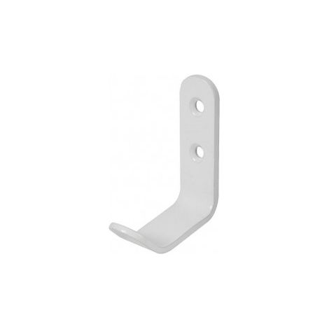 PERCHA MET. SENCILLA BLANCA 60 MM - EHLIS