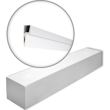 NMC IL8-box ARSTYL Noel Marquet 1 Scatola 7 pezzi Cornice soffitto parete illuminazione indiretta design moderno bianco  14 m (1/5)
