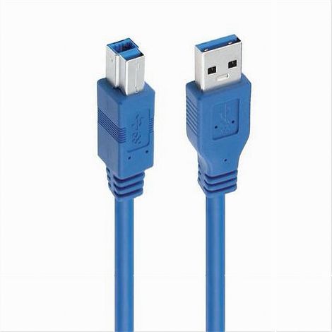 TRADE SHOP - Cavo Stampante Usb Bm3.0 5mt Rinforzato Resistente 4,80 Gbps/s Fotocamera F-bm08 - (1/5)