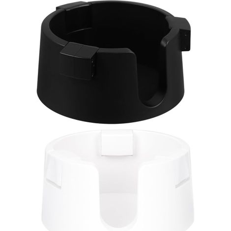 gobelets en plastique noir lot de 2 anti déversement (1/5)