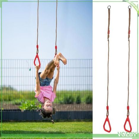 Anneaux de traction pour enfants - FAFEICY - Triangulaires - Plastique écologique - Support 120 kg - Sangle 1,2–1,9 m (1/5)