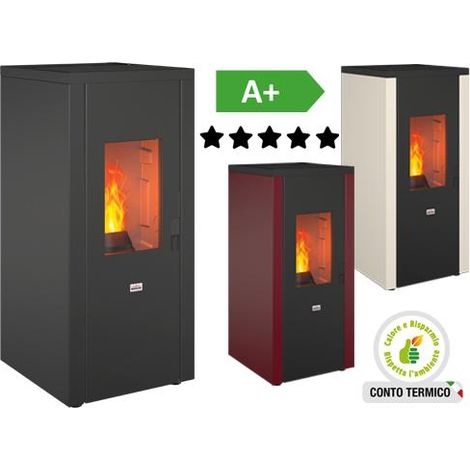 STUFE PELLET QUEEN 77EVO 5.0 NERA