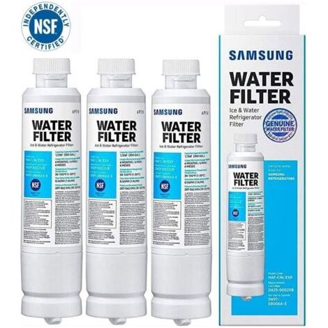 Lot de 3 cartouches filtrantes pour purificateur d'eau Samsung DA29-00020B / HAF-CIN/EXP (1/5)