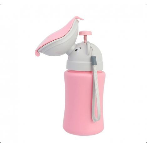 (Rose) Urinoir portable pour uriner sur pied : léger, compact, sans odeur et facile à utiliser, le compagnon idéal pour répondre aux besoins des petits à tout moment et n'importe où (1/5)