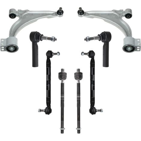 KIT BRACCIO OSCILLANTE 5 PEZZI COMPATIBILE CON CHEVROLET CRUZE Station Wagon (J308) 1.4 / Kit Sospensione Completo OE/OEM / Bracci Oscillanti + Testine Sterzo / Sostituzione Diretta OEM