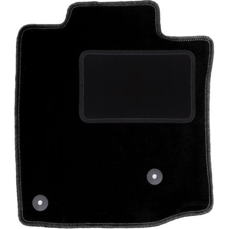 Alfombrilla de conductor negra para Toyota Land Cruiser J150 todoterreno (2009-) (1/5)