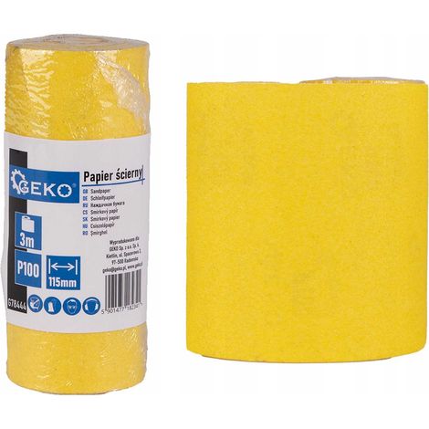 Schleifpapier - Rolle 115mm x 3m P100 (100)