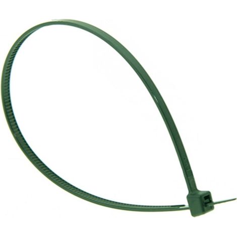 Beutel mit 100 Kabelbindern 3,5x200mm grün 11387 miarco