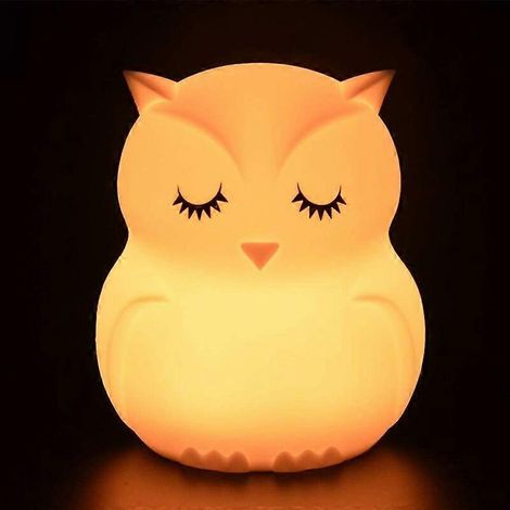 Filiyano – lampe rechargeable USB 9 – Veilleuse colorée pour enfants, veilleuse LED tactile, lampe rechargeable USB 9 couleurs, lampe en silicone (1/5)