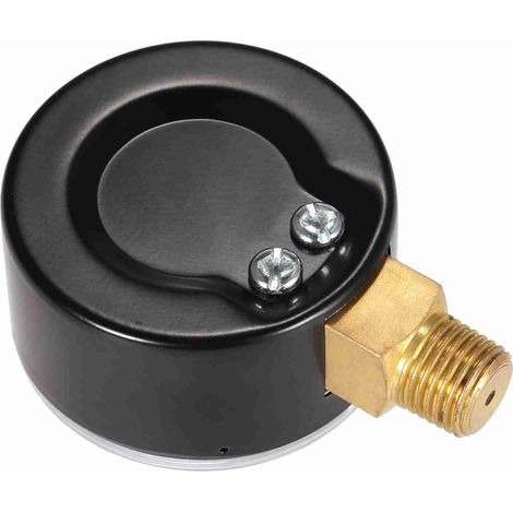 Manomètre hydraulique à cadran pour filtre de piscine 50 mm, filetage NPT 1/4". (1/5)