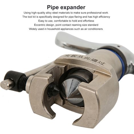 Pince à évaser excentrique pour tubes, outil de réparation de tuyaux, dilatateur conique manuel, accessoire de plomberie (1/5)