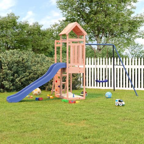 Aire de jeux d'extérieur,Maisonnette de jeu,Maison enfant bois massif de douglas BDXN81561 (1/5)