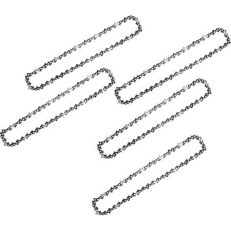 5-teilige 8-Zoll-Kettensägenkette, Kettensägenkette mit 45 Treibgliedern und Führungsschiene, Kettensägenketten zum Schneiden von Holz, Ästen und zum Beschneiden (1/5)