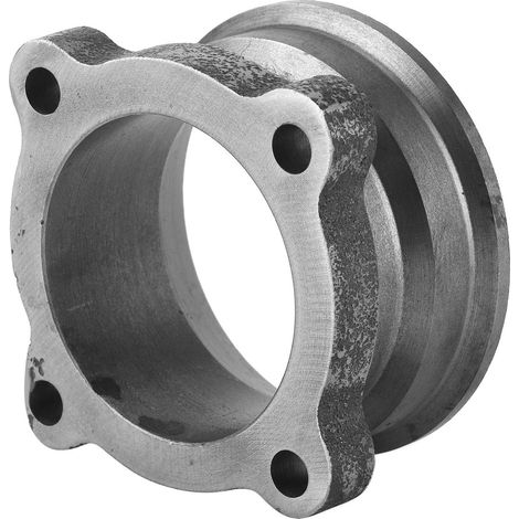 Adaptateur de bride d'échappement VBand pour tuyau de descente turbo, 4 trous de fixation pour diamètres de 2,5 à 3 pouces (universel) (1/5)