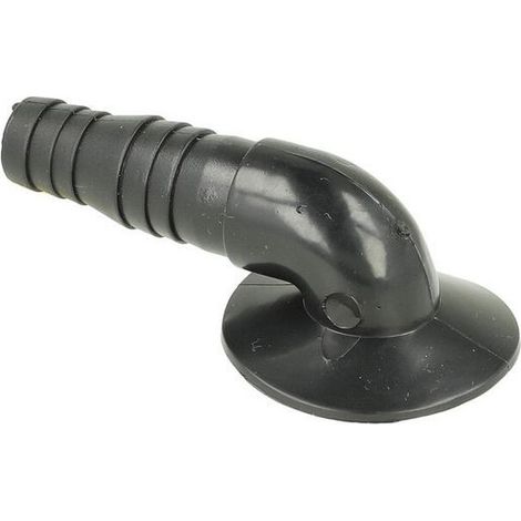 Le Sanitaire – Embout de tuyau pour la conduite de condensat de pompe à chaleur – Plastique – Raccordement piscine – Accessoire PAC air-air