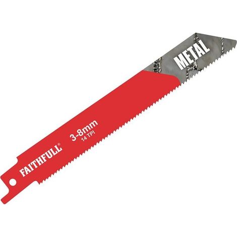 S922BF Sabre Saw Blade Metal 150mm 14 TPI (Pack of 5) FAISBS922BF