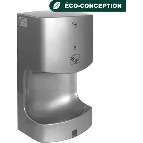 JVD - Sèche-Mains Airwave gris métallisé - Matériel professionnel