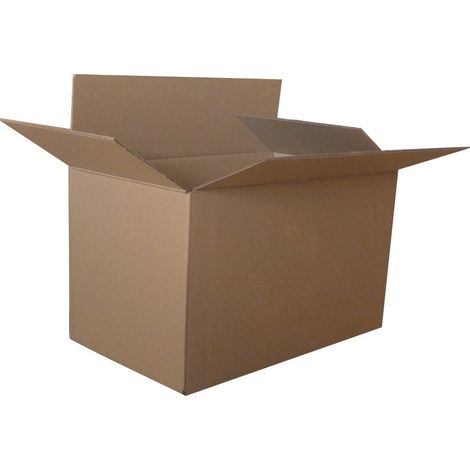 SODISE - Carton/caisse américaine double cannelure 650x500x450mm - 17276 - Ce produit de marque TOPCAR est neuf.