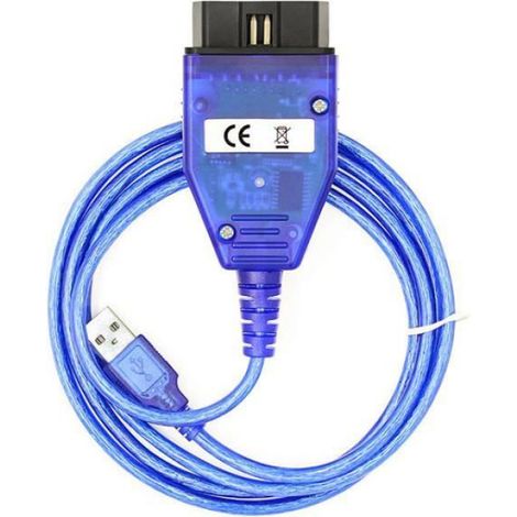Interface Diagnostic Obd2 - K + Dcan Pour Bmw - Compatible Inpa Ediabas - Câble Usb Avec Interrupteur - 1 Pièce (1/4)