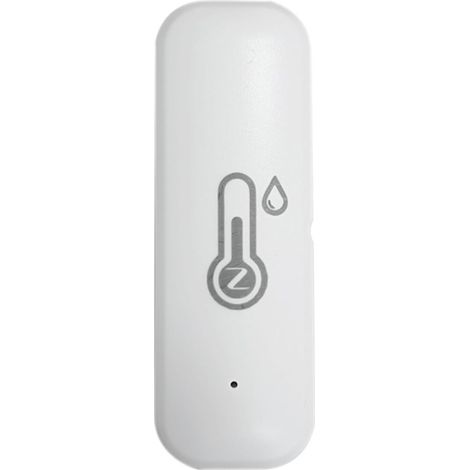 Tuya Zigbee intelligenter Außentemperatur- und Feuchtigkeitssensor, IP65 wasserdicht, mit Fernüberwachungs-App und Alarmsystem für das vernetzte Zuhause.