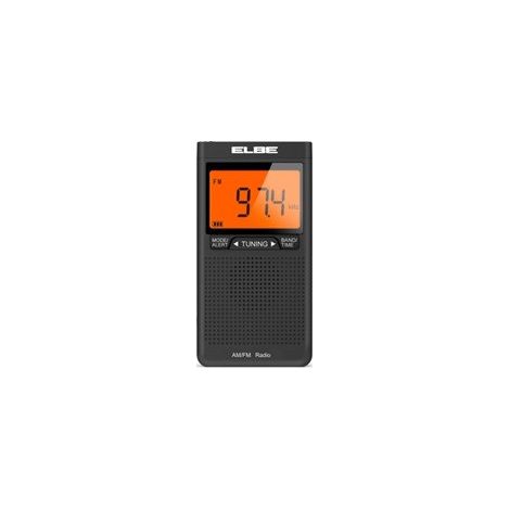 Radio Digital con Altavoz Portátil ELBE RF94 AM, FM Negro (1/2)